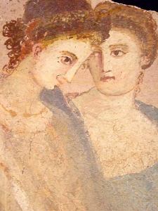 An example of how women would have worn their hair in Ancient Rome. 